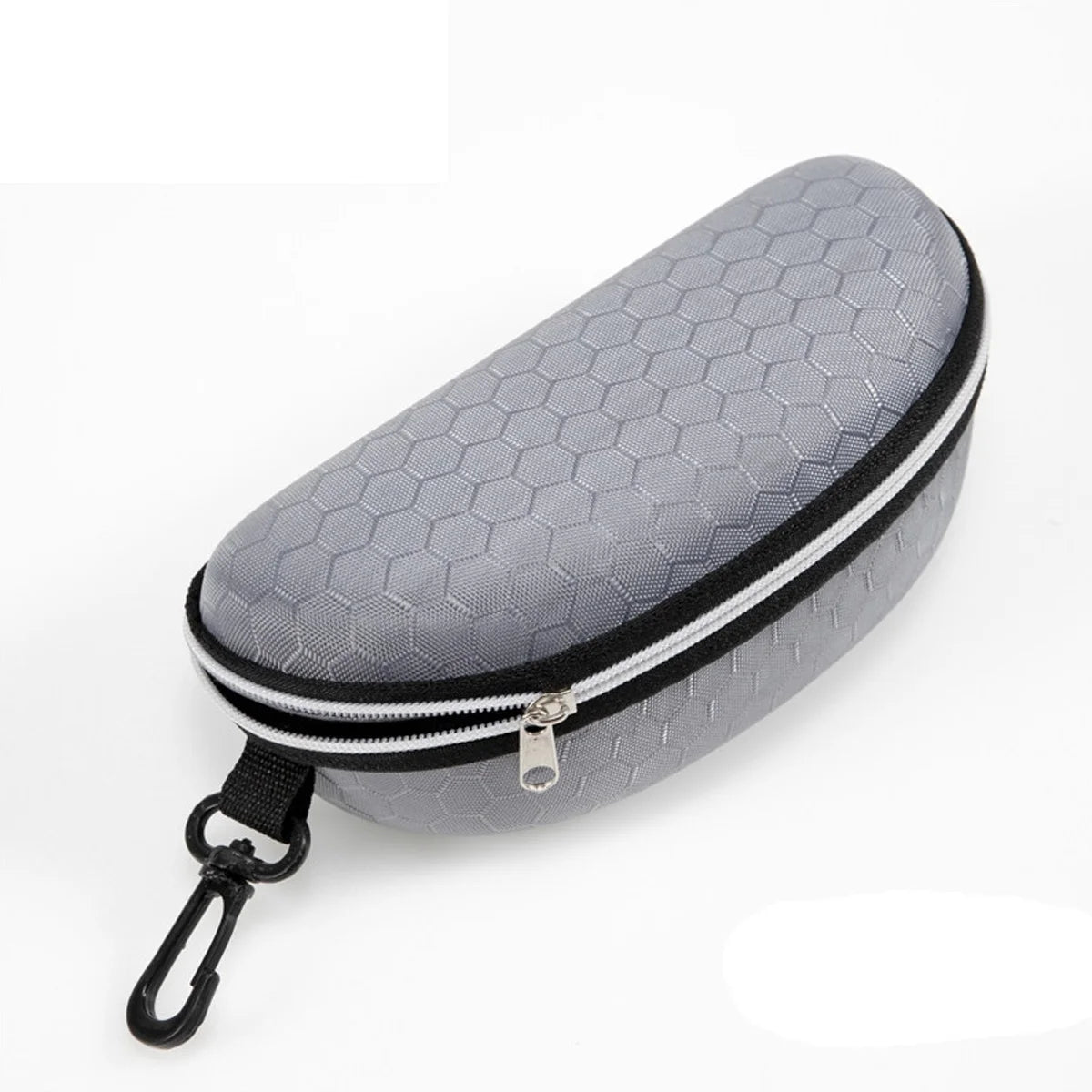 1PC Portable Zipper Style Glasses and Sunglasses Box Hard School Glasses Accessories Glasses Box with Hooks and Hooks Zipper