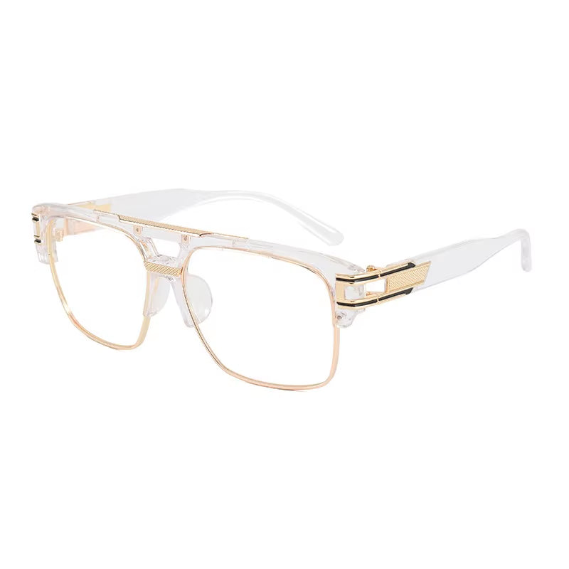 ORIGINAL VINTAGE Luxury Brand Men Sunglasses Vintage Designer Mens Glasses Square Retro Fashion Eyewear UV400
