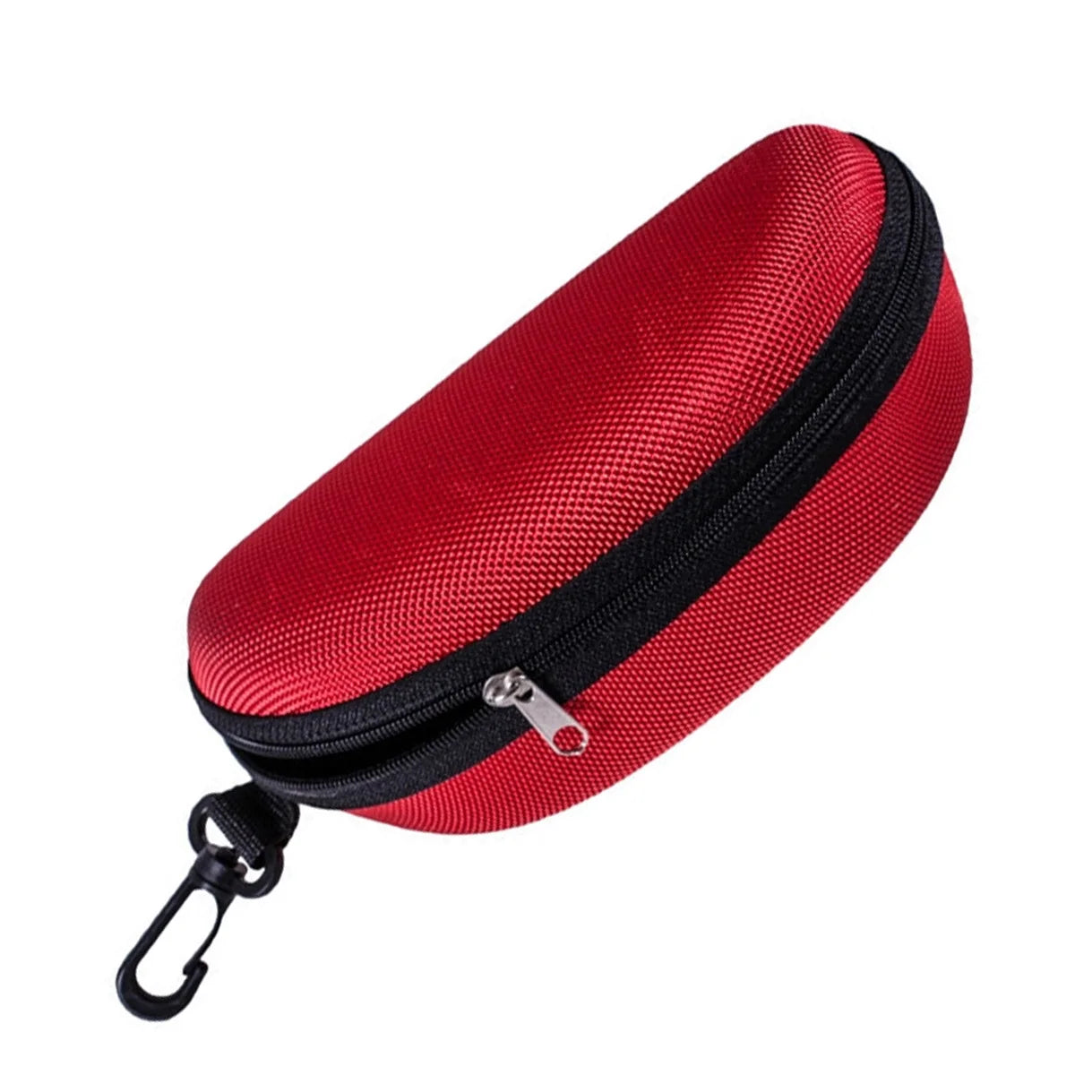 1PC Portable Zipper Style Glasses and Sunglasses Box Hard School Glasses Accessories Glasses Box with Hooks and Hooks Zipper