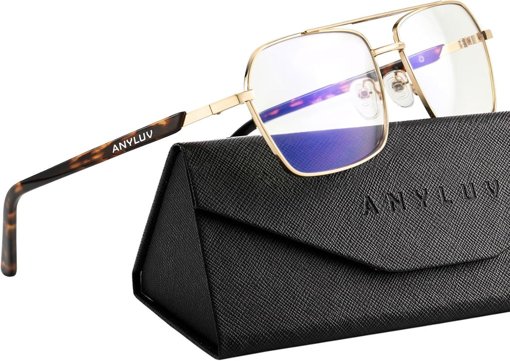 Blue Light Glasses Men/Women, Blue Light Blocking Glasses, Computer Screen Blocker Eyes Protection Glasses