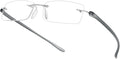 Anti-Blue Light Frameless Reading Glasses Lightweight Anti-Fatigue Lenses Reading Universal for Men and Women