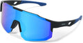 Polarized Sports Sunglasses for Men Women, Sunglasses for Teens Baseball, Biking, Cycling with UV400 Protection