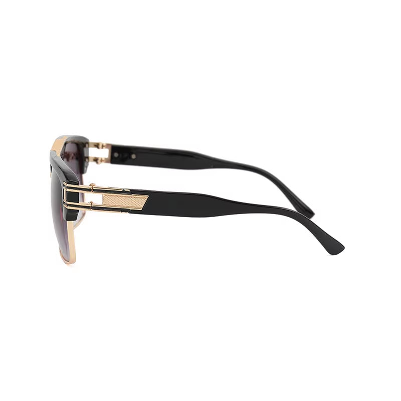 ORIGINAL VINTAGE Luxury Brand Men Sunglasses Vintage Designer Mens Glasses Square Retro Fashion Eyewear UV400