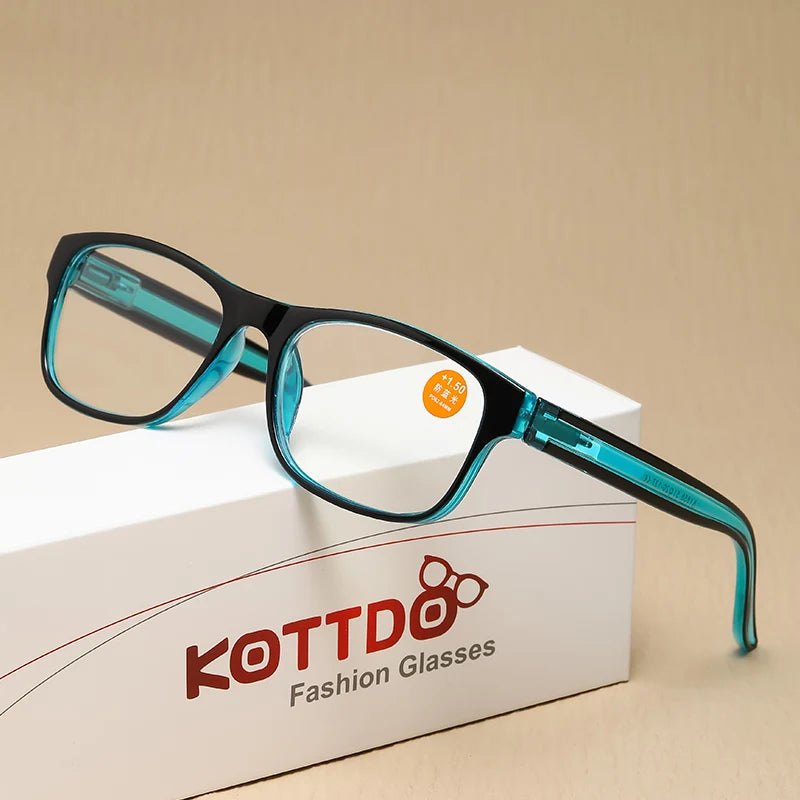 Fashion Men Women Reading Glasses Plastic Presbyopia Glasses anti Blue Light Eyeglasses UV400