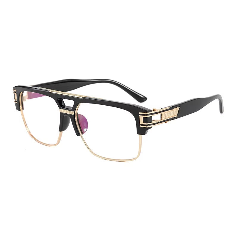 ORIGINAL VINTAGE Luxury Brand Men Sunglasses Vintage Designer Mens Glasses Square Retro Fashion Eyewear UV400