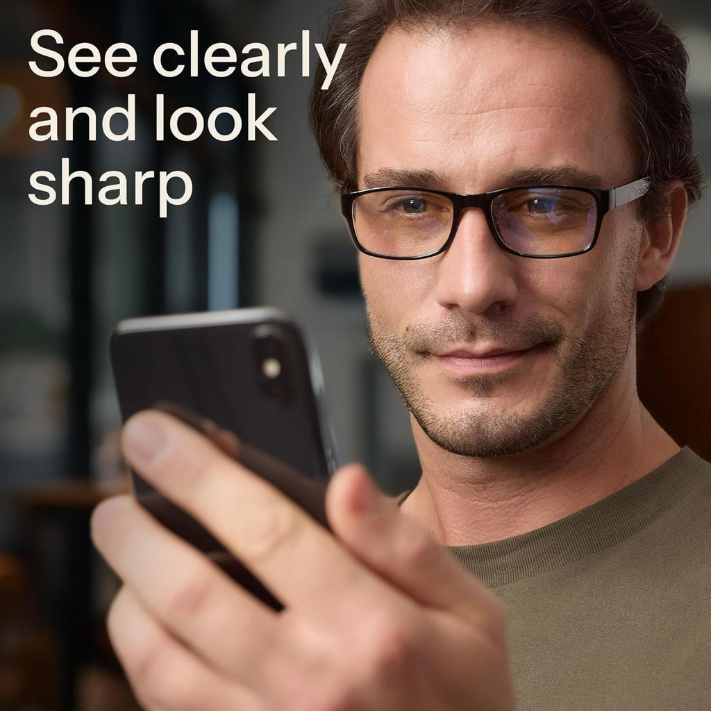 2.5 Professional Reading Glasses for All Day - Computer Readers with Blue Light Protection - Value Pack
